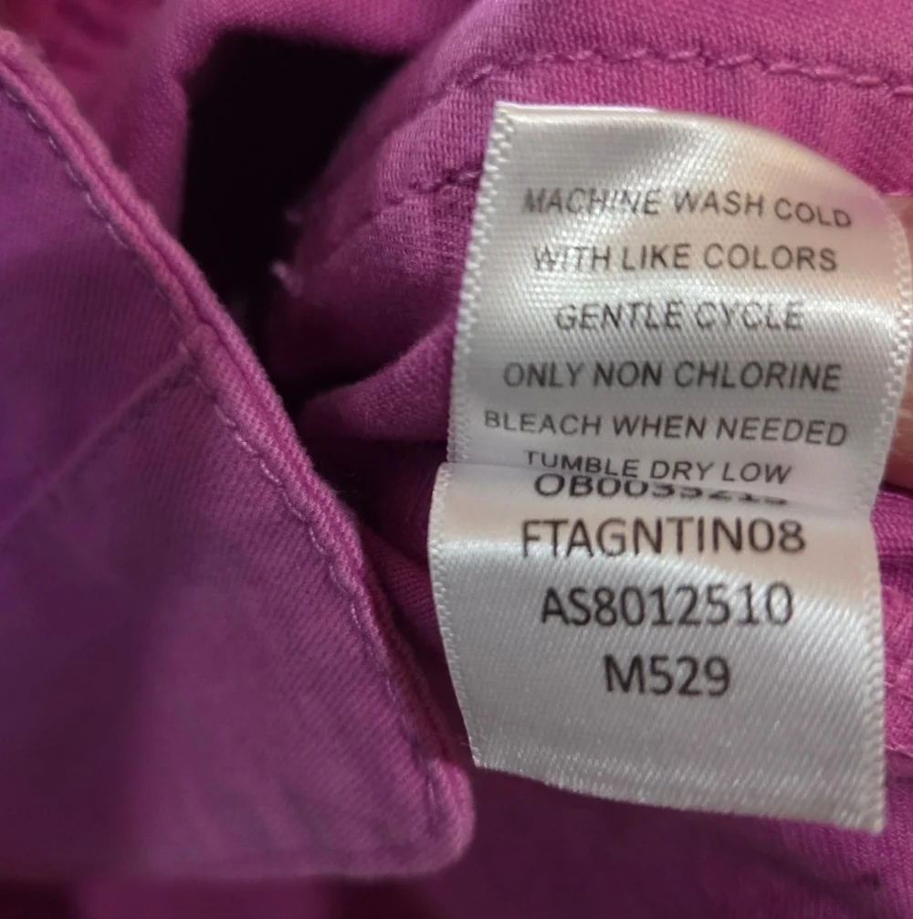 Appleseed's Petite - Y2K Bright Pink Button-up Light Spring Jacket - Picture 5 of 8